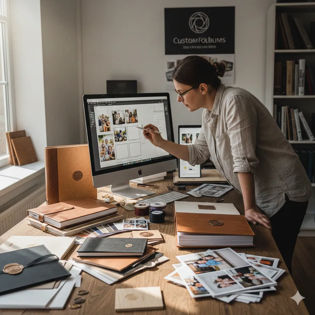 Fotoalbum ontwerp proces