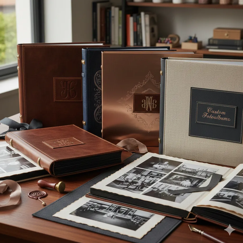 Hoge kwaliteit materialen voor fotoalbums